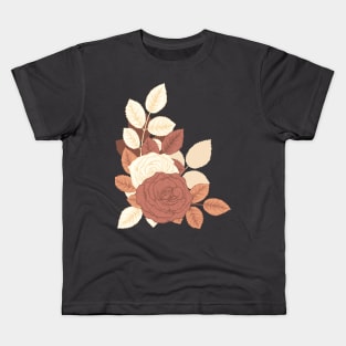 Cute Vintage Roses Kids T-Shirt